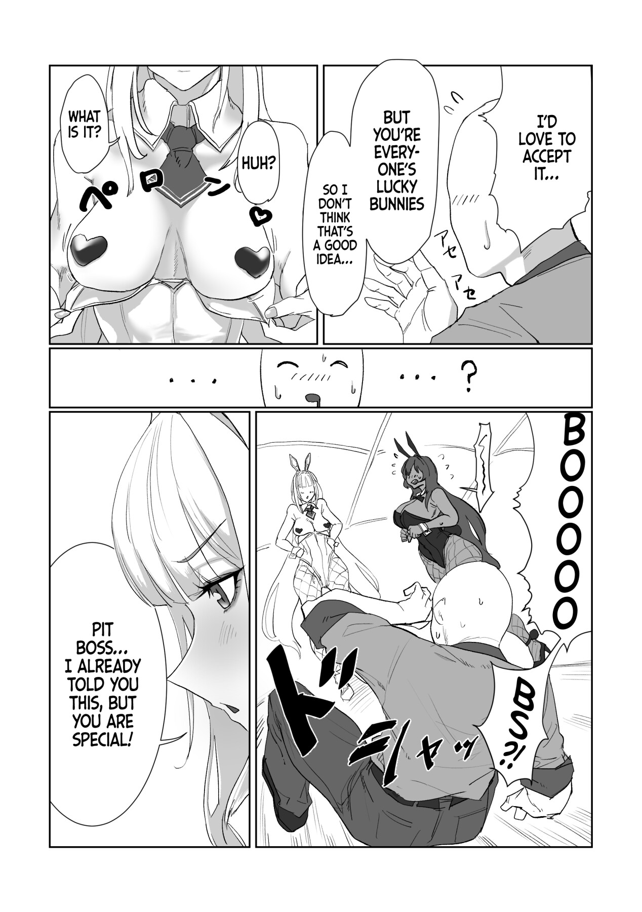 Hentai Manga Comic-Twin Bunny's Extra Fortune Charge-Read-5